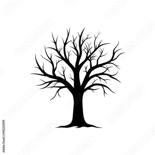 tree silhouette vector
