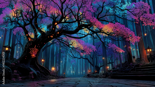 Mystical forest