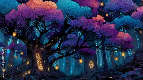 Mystical forest