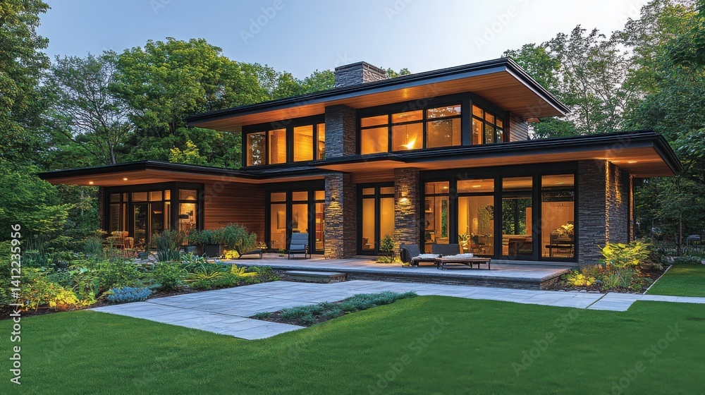 Large modern house
