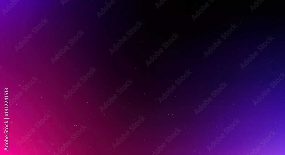Abstract design featuring a blurred ombre gradient (black, violet, purple, pink, white) with grain, noise, mesh, glitter, glow, and metallic foil effects. Abstract design featuring a blurred ombre gradient (black, violet, purple, pink, white) with grain, noise, mesh, glitter, glow, and metallic foil effects.