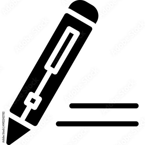 Writing Glyph Icon