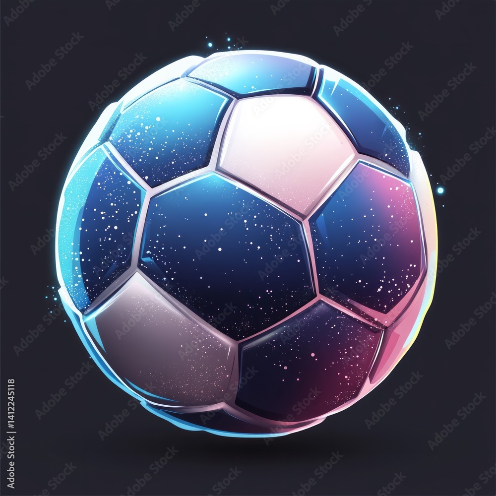 Fototapeta premium soccer ball icon