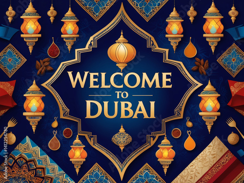 Welcome banner with 