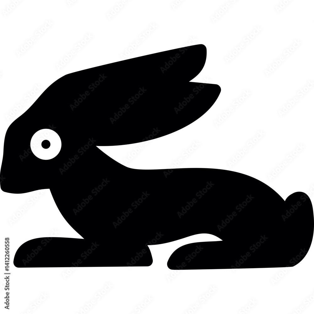 Fototapeta premium Hieroglyphics Glyph Icon
