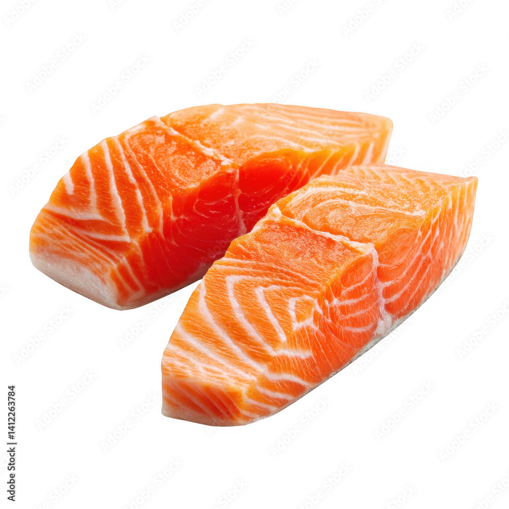 Fresh Raw Salmon Fillet Meat Slice Isolated Healthy Seafood on Cutout Transparent Background Fresh Raw Salmon Fillet Meat Slice Isolated Healthy Seafood on Cutout Transparent Background