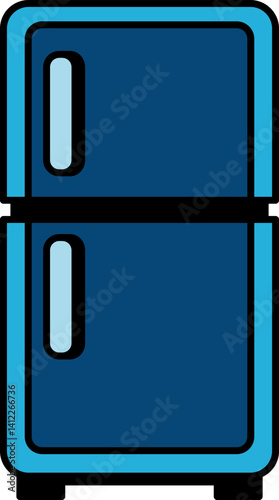single icon of a refrigerator