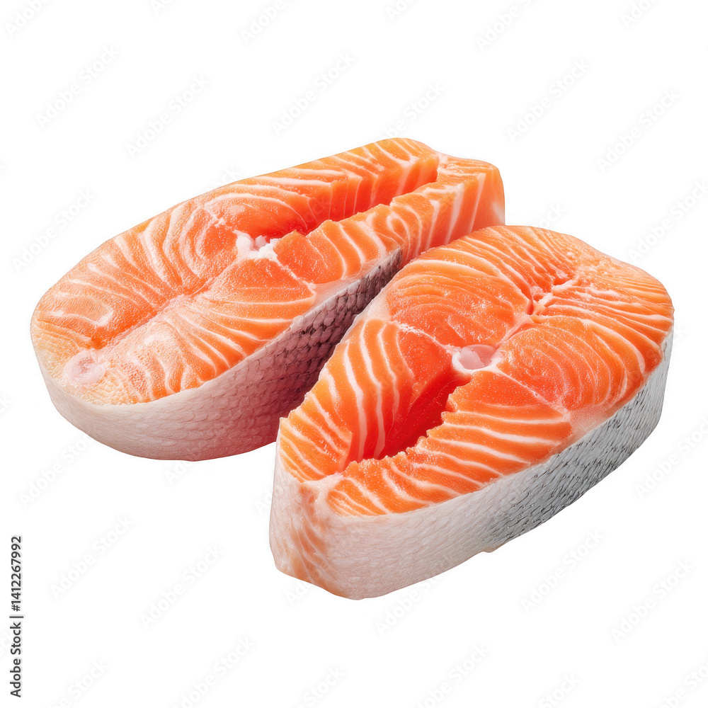 Fresh Raw Salmon Fillet Meat Slice Isolated Healthy Seafood on Cutout Transparent Background Fresh Raw Salmon Fillet Meat Slice Isolated Healthy Seafood on Cutout Transparent Background