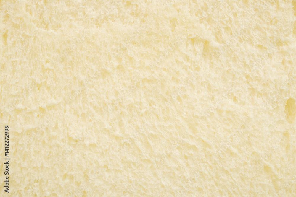 Macro bread slice texture pattern background close up Macro bread slice texture pattern background close up
