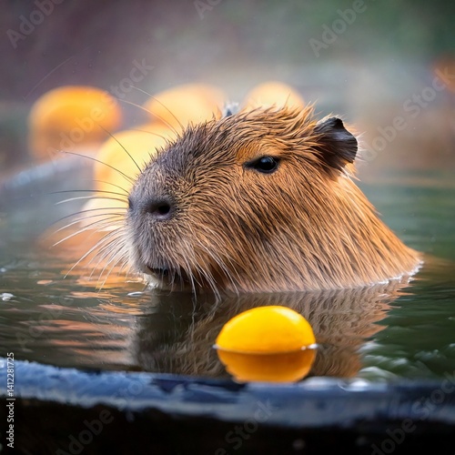 カピバラ　ゆず湯　温泉
