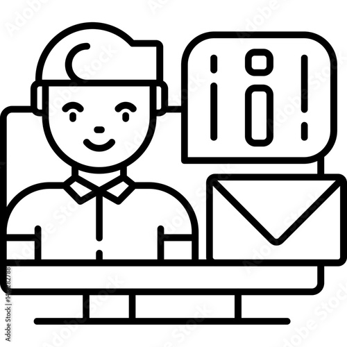 Virtual Assistant Icon