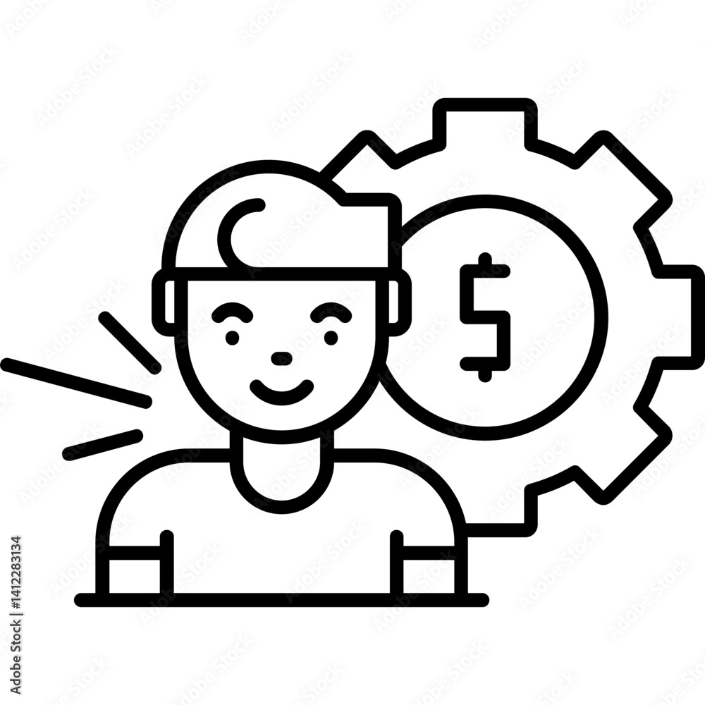 Procurement Outsourcing Icon Procurement Outsourcing Icon
