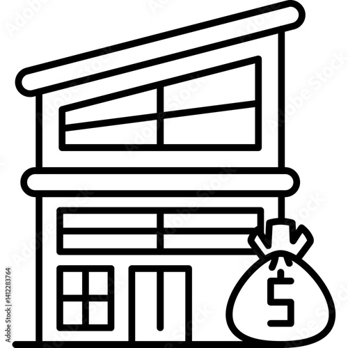 Real Estate Crowdfunding Icon