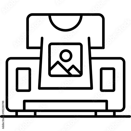 Print-on-Demand Business Icon