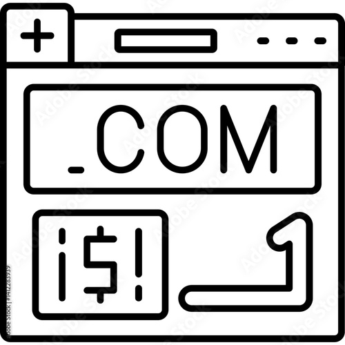 Domain Flipping Icon
