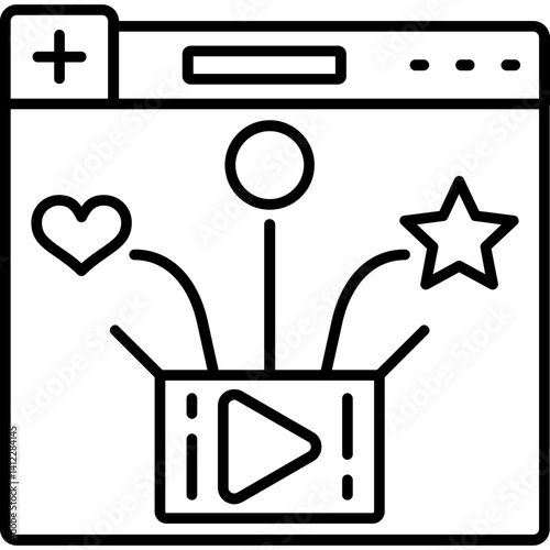 Subscription Box Services Icon