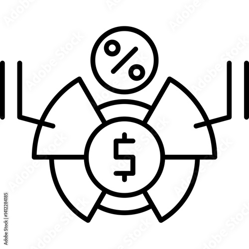 Dividend ETF Investments Icon