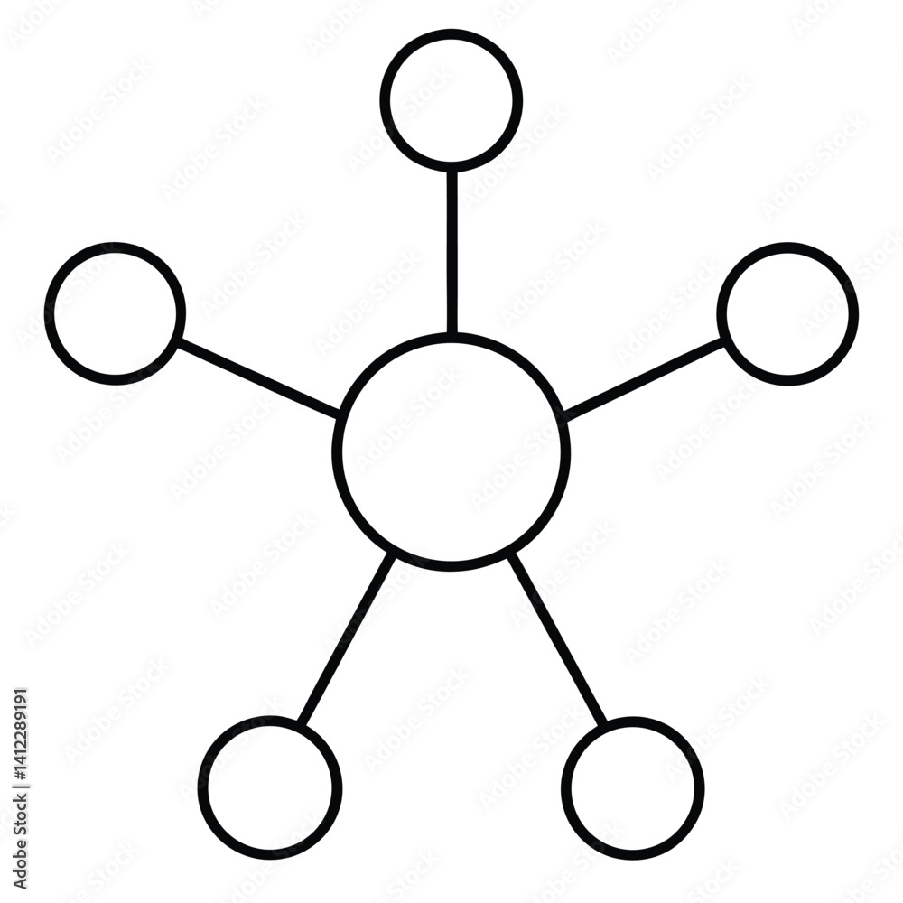 abstract molecule background
