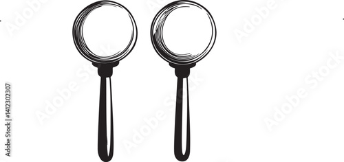 maraca isolated on white