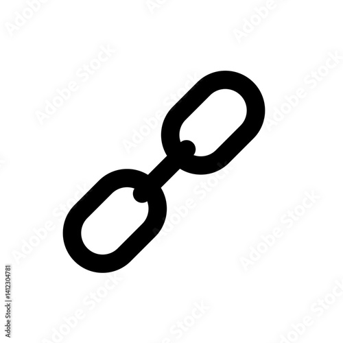 link, chain, hyperlink – vector icon
