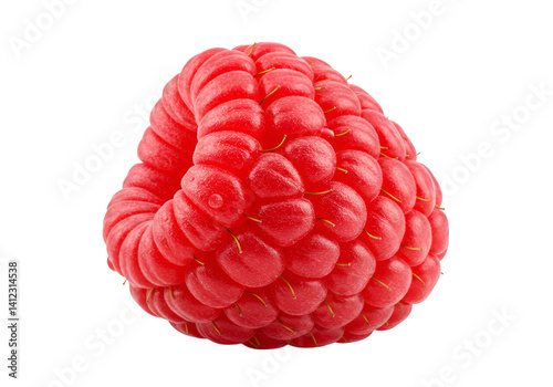 red berry on white background