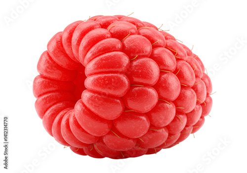 red berry on white background