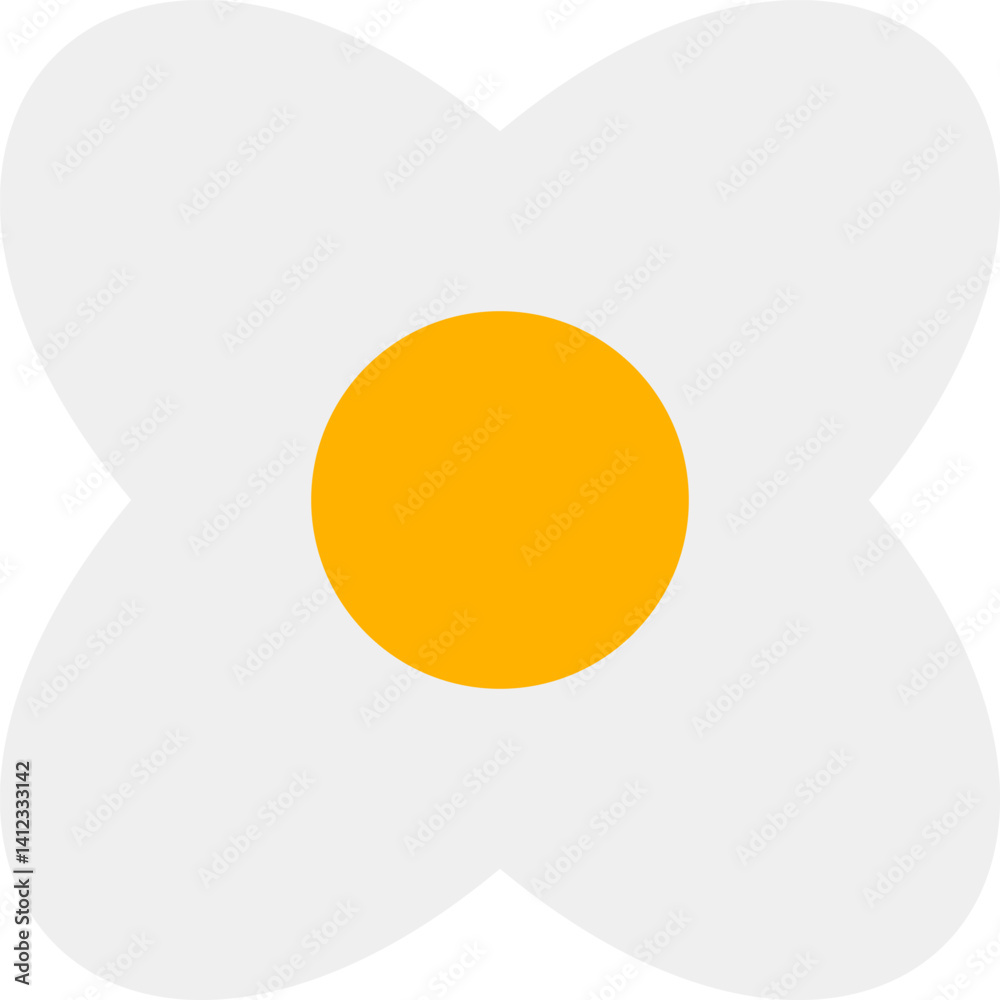 Flower Minimalist Shape Flower Minimalist Shape