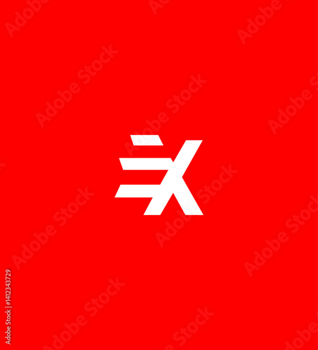 Modern EX Logo Design Speed, Energy, Branding, Identity, Velocity