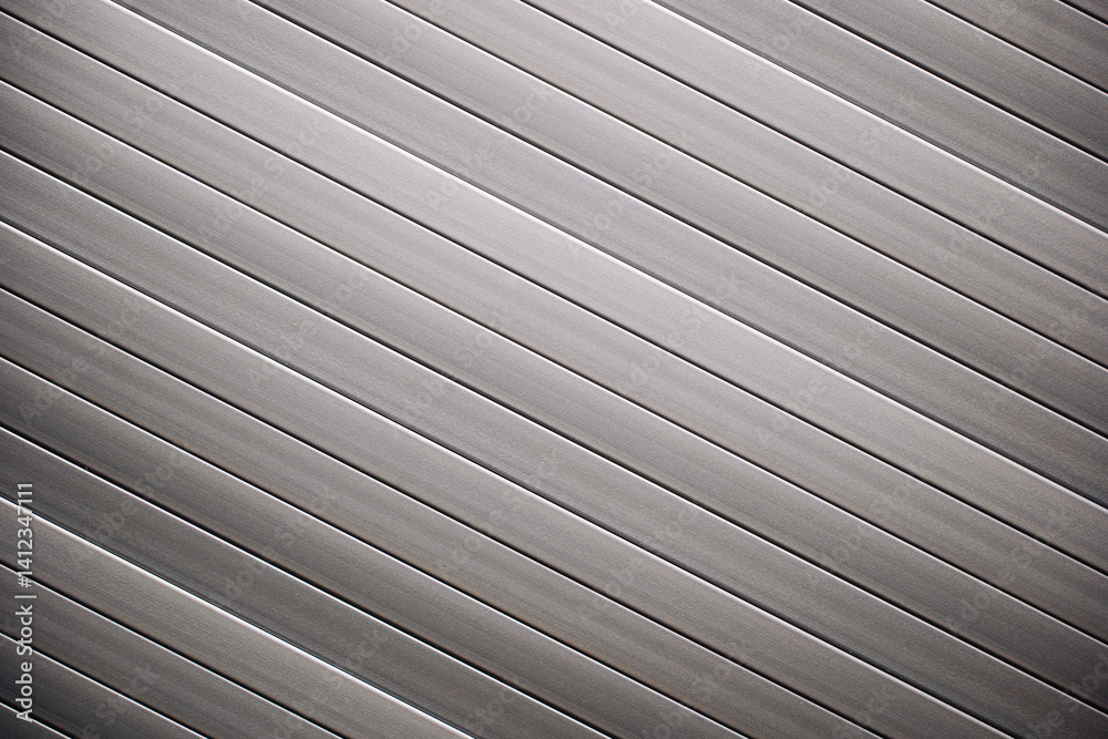 Obraz premium Gray cladding forming diagonal lines creating modern background