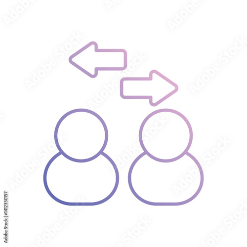 Interchange  Vector icon