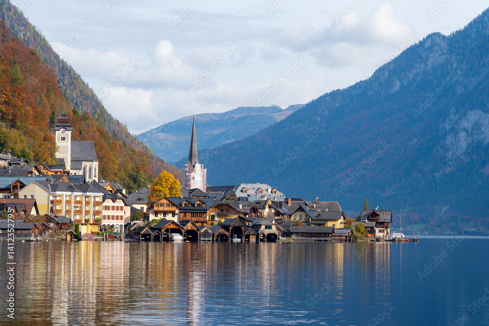 Autumn in Hallstatt Autumn in Hallstatt