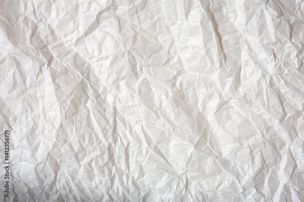 Obraz premium The rough wrinkled paper isolate