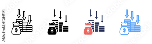 Deficit Icon