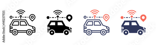Smart Transportation Icon