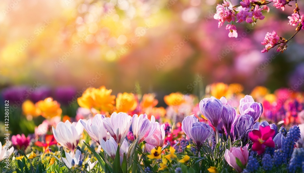 Obraz premium spring in the park