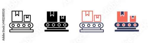 Conveyor Belt Icon
