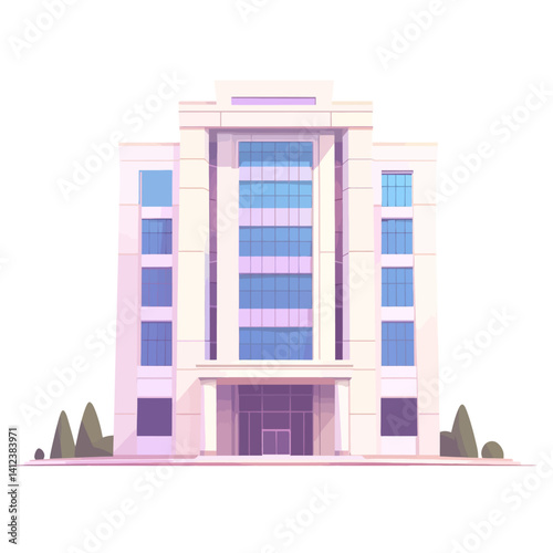 modern office building