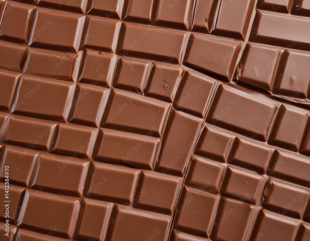 Closeup of chocolate bar isolated on white Closeup of chocolate bar isolated on white