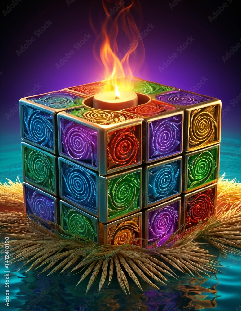 work on imaginary, imaginary visions, spirit, roots, colors, energy, emotions