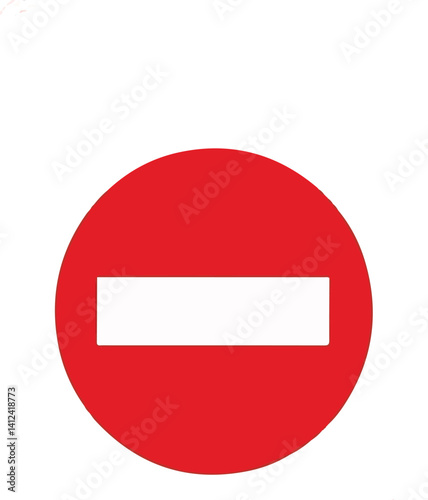 Free Download  Do Not Enter icon vector design - GFXLoad