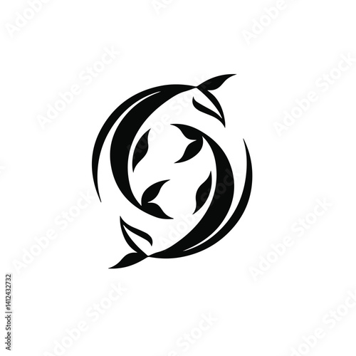 Black fish silhouette