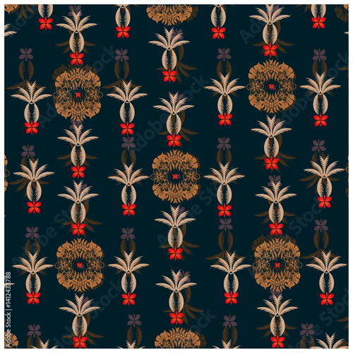 rococo pattern 