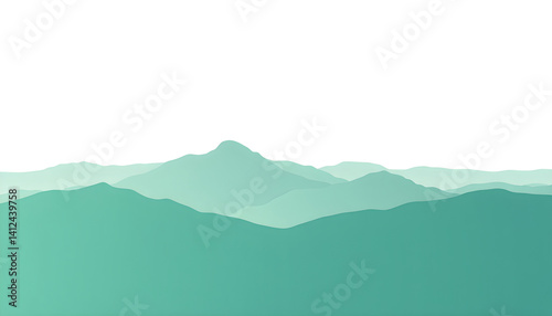 산능선패턴_화이트그린배경