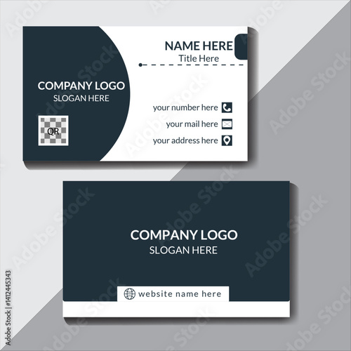 creative modern business card template