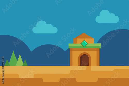 church in the mountains
