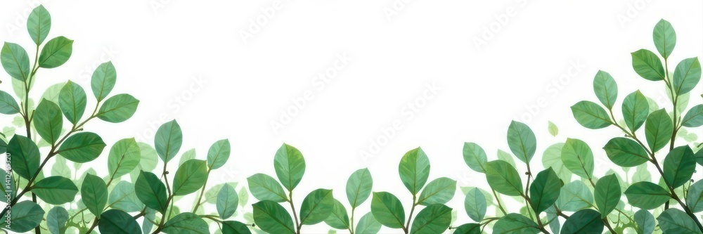 Eucalyptus leaves create a lush green border on white Perfect for feminine designs , craft, eucalyptus populus Eucalyptus leaves create a lush green border on white Perfect for feminine designs , craft, eucalyptus populus