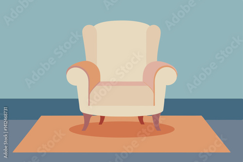 armchair with a chair