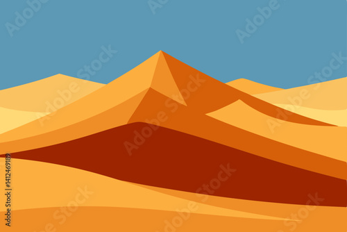 pyramids in the desert