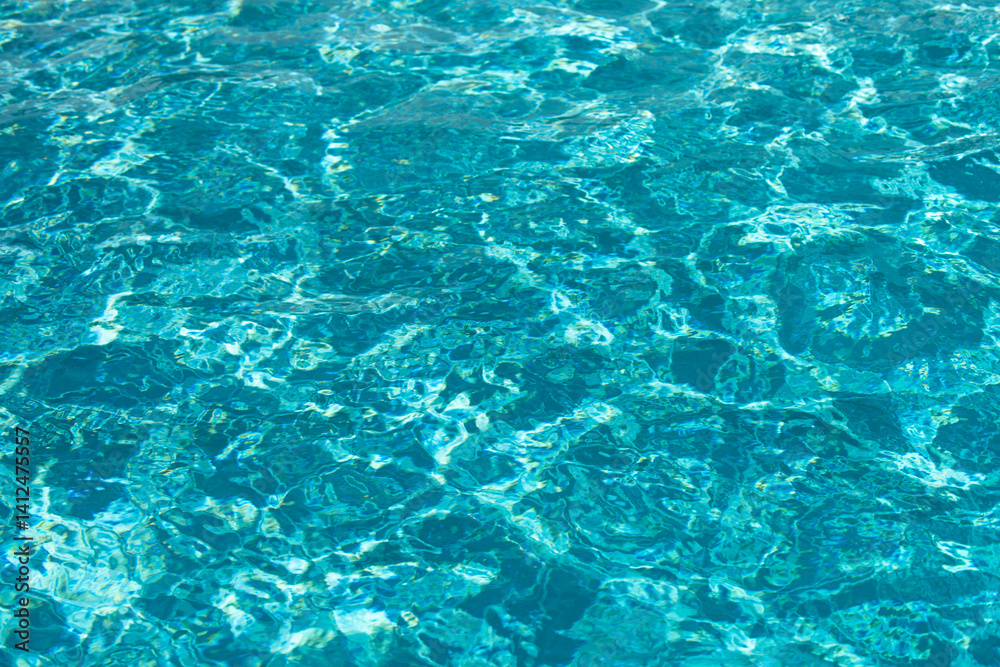 Pool water background, blue wave abstract or rippled water texture background. Pool water background, blue wave abstract or rippled water texture background.