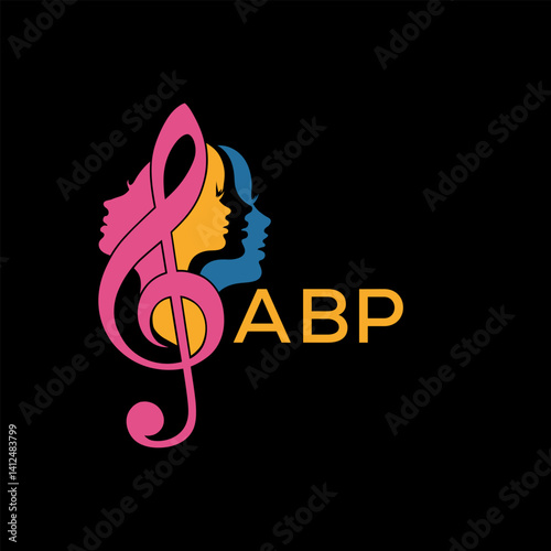 ABP letter logo. ABP Musical Band Logo. ABP best icon.
